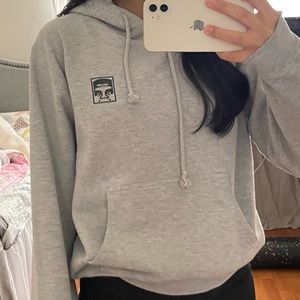 OBEY hoodie grey